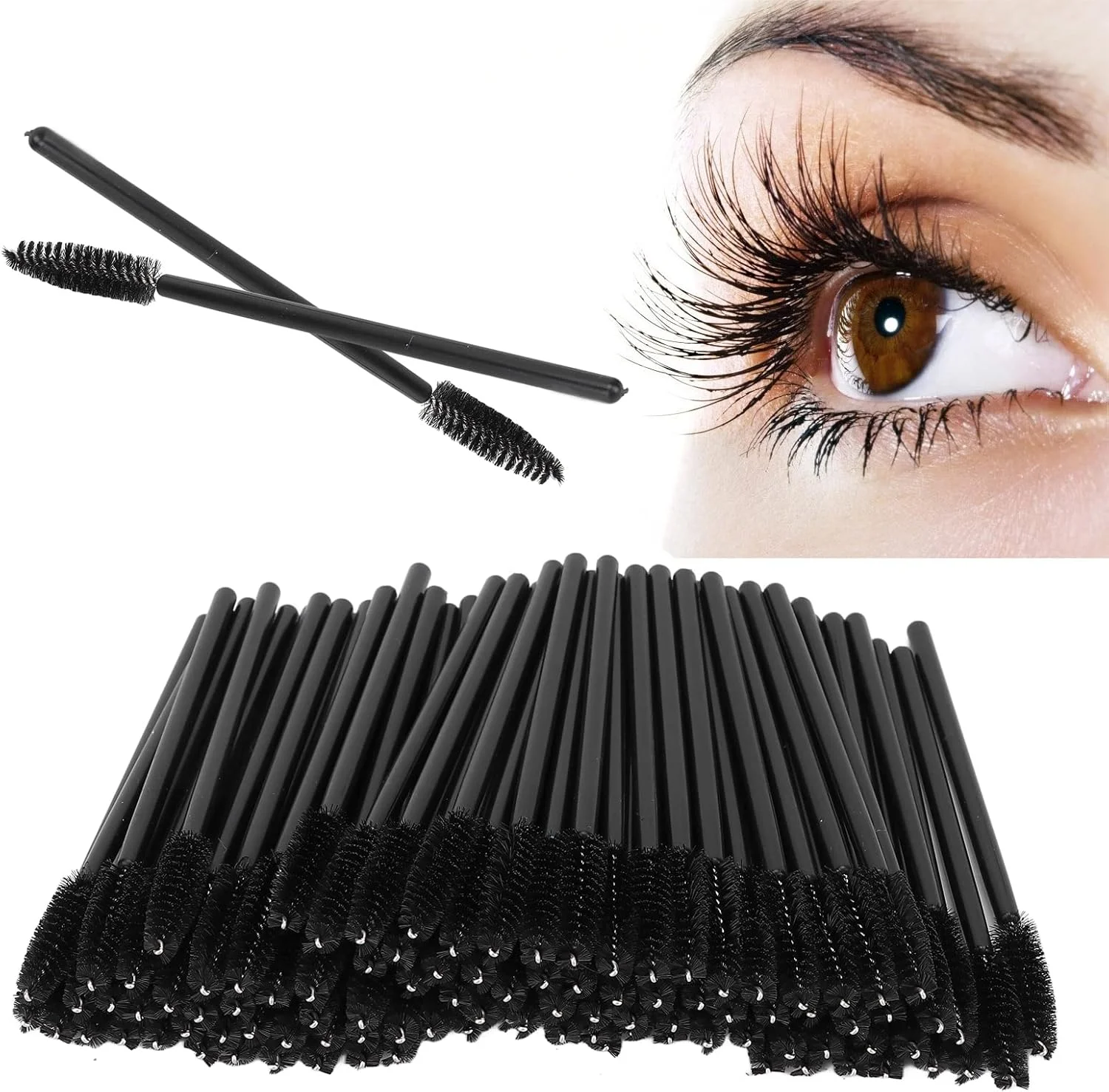 برس مژه برس ابرو لاک ناخن طبیعی کانتور ظریف ابزار آرایش حرفه ای برس مژه برس ابرو لاک ناخن طبیعی کانتور ظریف ابزار آرایش حرفه ای