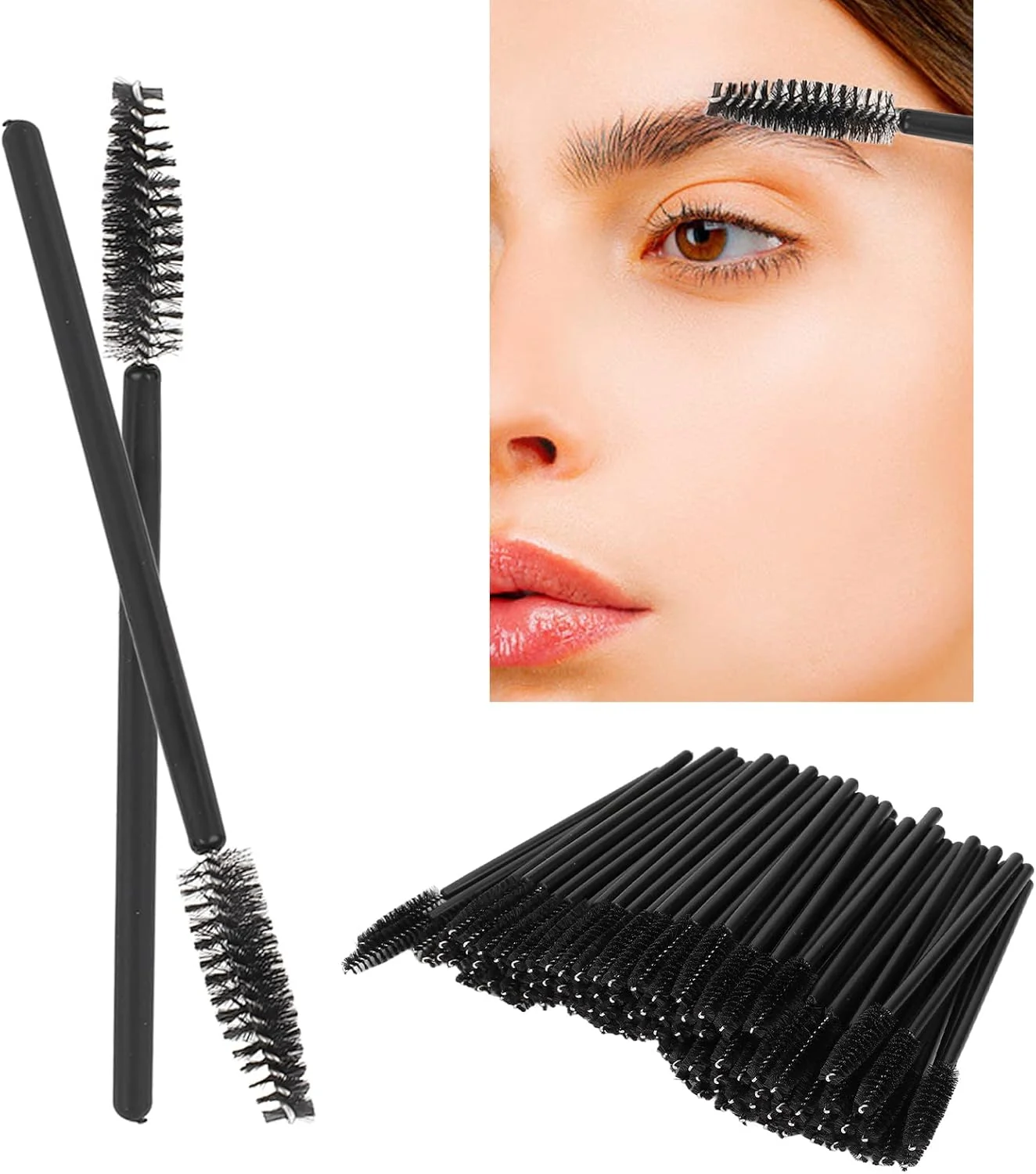 برس مژه برس ابرو لاک ناخن طبیعی کانتور ظریف ابزار آرایش حرفه ای برس مژه برس ابرو لاک ناخن طبیعی کانتور ظریف ابزار آرایش حرفه ای