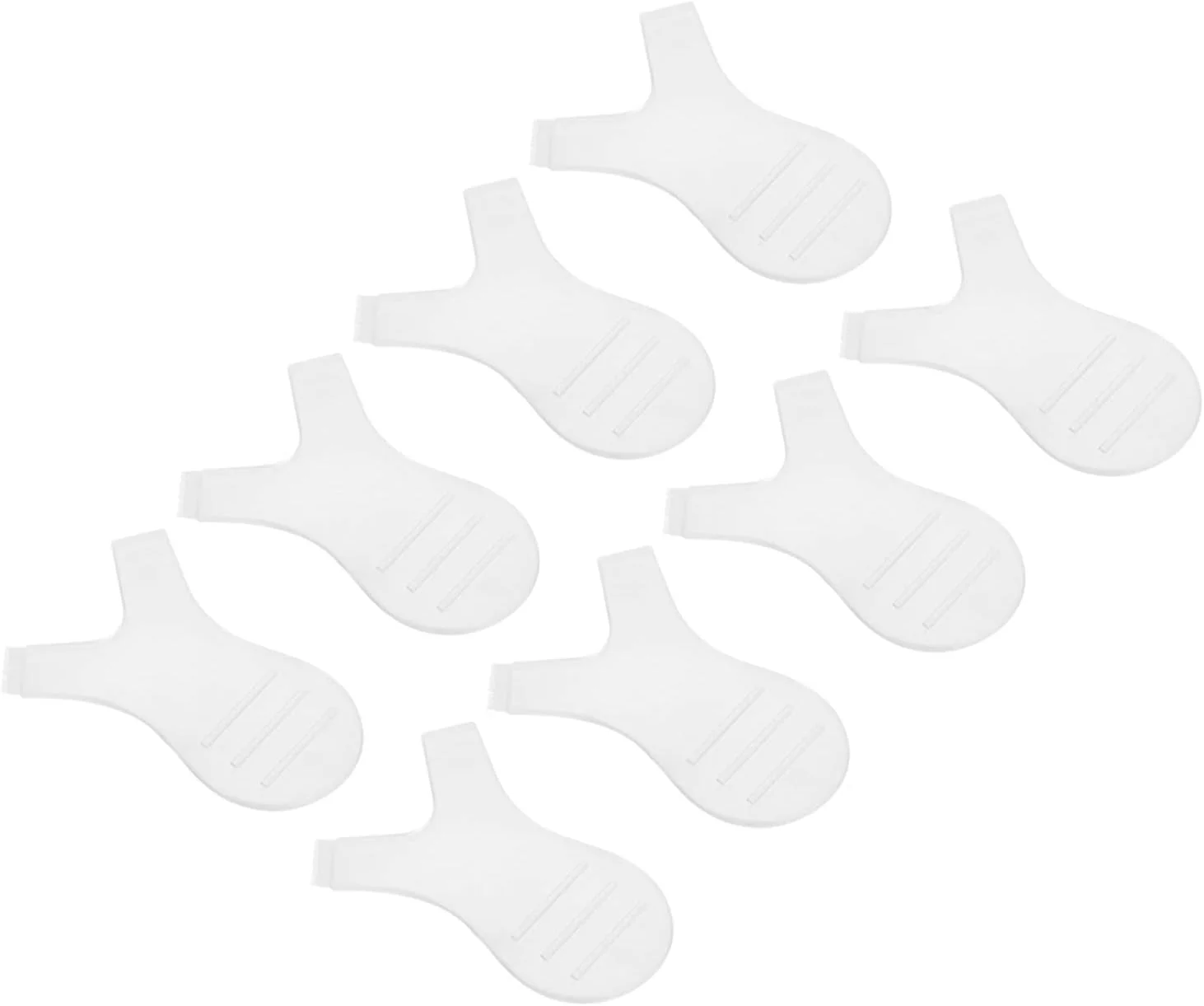 هافی 50 عدد برس مژه سیلیکونی Y شکل، ابزار یکبار مصرف آرایشی برای تمیز کردن و لیفت مژه