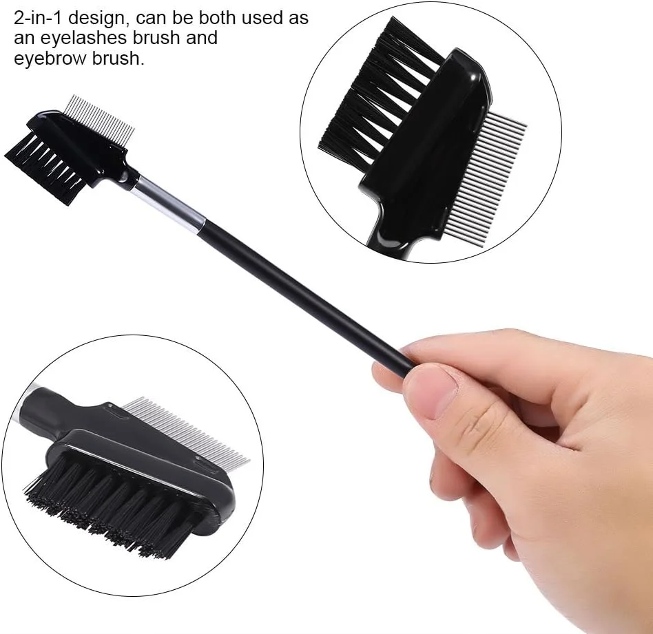 برس مژه، برس مژه و ابرو استیل ضد زنگ، برس شانه ای اکستنشن مژه آرایشی برس مژه، برس مژه و ابرو استیل ضد زنگ، برس شانه ای اکستنشن مژه آرایشی