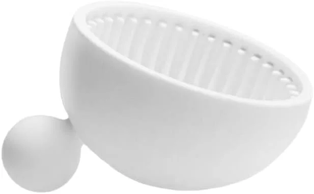 ابزار تمیز کننده برس آرایشی سیلیکونی انعطاف پذیر برای برس های هایلایت، سفید ابزار تمیز کننده برس آرایشی سیلیکونی انعطاف پذیر برای برس های هایلایت، سفید