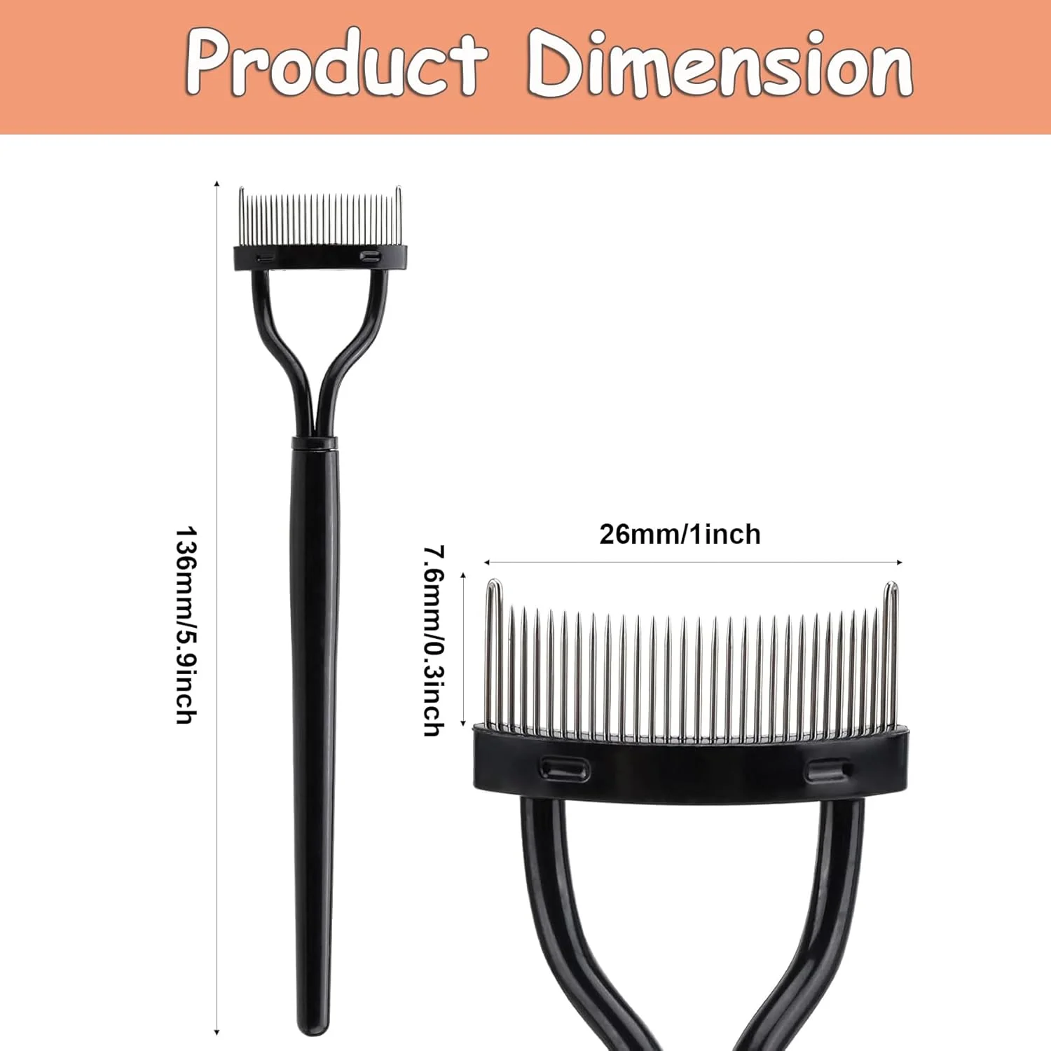 ست 2 عددی برس مژه و ابرو سافت کیوت لی، جداکننده مژه، برس اسپولی ابرو و برس اپلیکاتور شانه ای، ست برس آرایشی، ابزار آرایش چشم و مژه - مشکی ست 2 عددی برس مژه و ابرو سافت کیوت لی، جداکننده مژه، برس اسپولی ابرو و برس اپلیکاتور شانه ای، ست برس آرایشی، ابزار آرایش چشم و مژه - مشکی