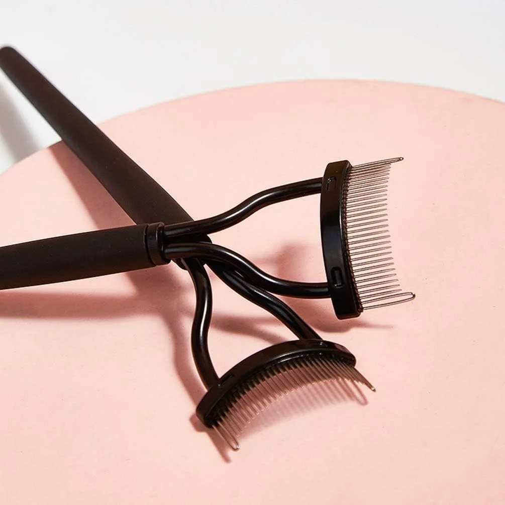 ست 2 عددی برس مژه و ابرو سافت کیوت لی، جداکننده مژه، برس اسپولی ابرو و برس اپلیکاتور شانه ای، ست برس آرایشی، ابزار آرایش چشم و مژه - مشکی ست 2 عددی برس مژه و ابرو سافت کیوت لی، جداکننده مژه، برس اسپولی ابرو و برس اپلیکاتور شانه ای، ست برس آرایشی، ابزار آرایش چشم و مژه - مشکی