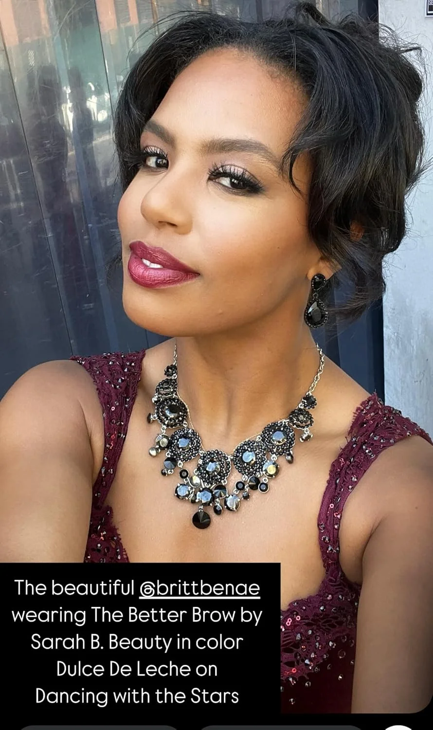 براش هایلایتر و ترکیب ابرو سارا بی بیوتی - ابزار دقیق برای شکل دادن به ابرو با طراحی سر صاف برای فرم دهی، براش حرفه ای کانتور ابرو و ابزار مشخص کننده قوس ابرو