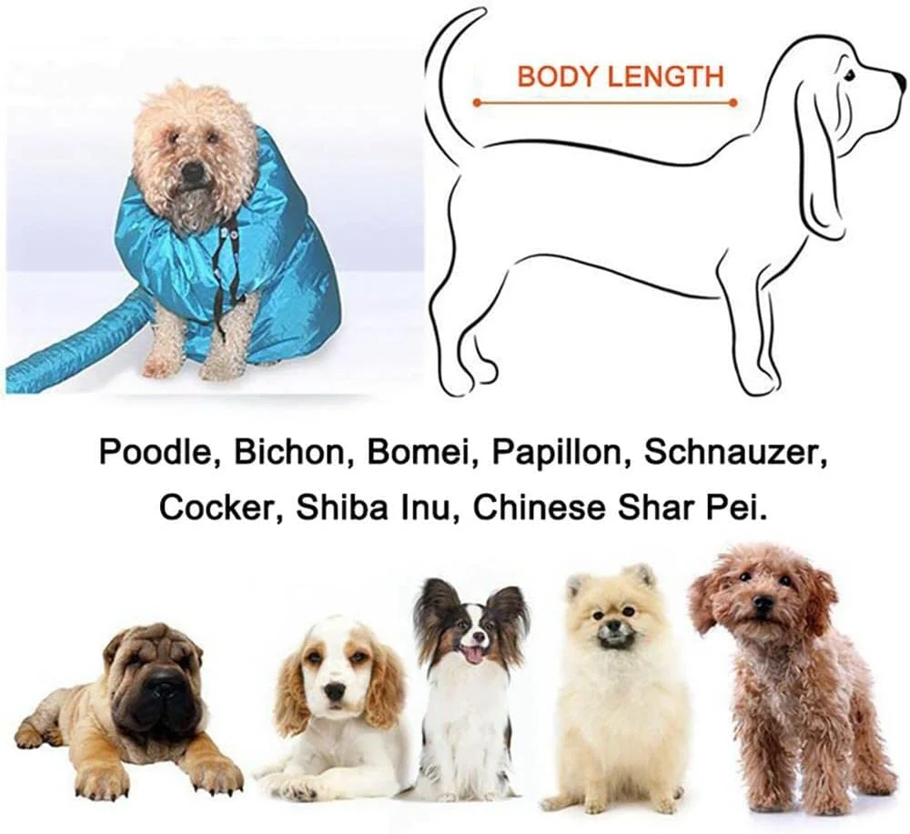 کیسه خشک کن حیوانات خانگی، لوازم حیوانات خانگی، کیسه های بادی ایمنی خانگی، دستگاه خشک کن تاشو ساده برای نظافت، خشک کن مو، سایز S کیسه خشک کن حیوانات خانگی، لوازم حیوانات خانگی، کیسه های بادی ایمنی خانگی، دستگاه خشک کن تاشو ساده برای نظافت، خشک کن مو، سایز S