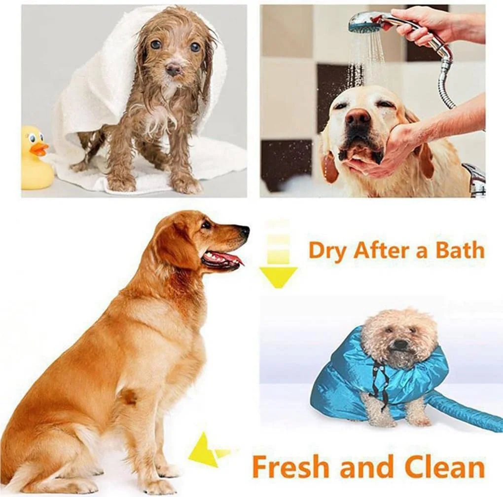 کیسه خشک کن حیوانات خانگی، لوازم حیوانات خانگی، کیسه های بادی ایمنی خانگی، دستگاه خشک کن تاشو ساده برای نظافت، خشک کن مو، سایز S کیسه خشک کن حیوانات خانگی، لوازم حیوانات خانگی، کیسه های بادی ایمنی خانگی، دستگاه خشک کن تاشو ساده برای نظافت، خشک کن مو، سایز S