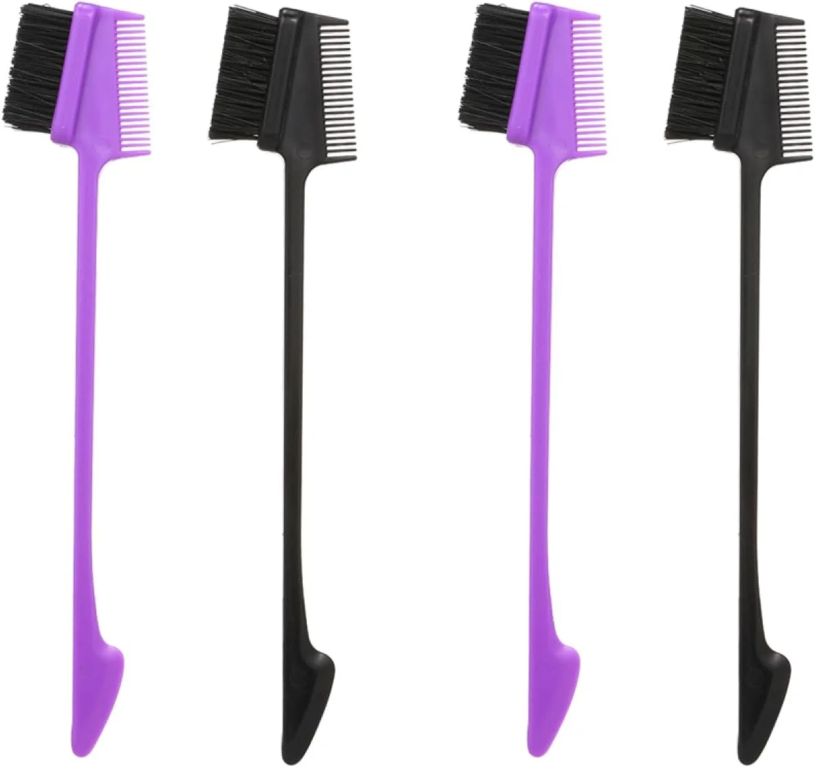 لابیموس 4 عدد برس آرایشی ابرو و شانه مژه دو طرفه قابل حمل برس پودر چشم شانه ابرو ابزار آرایشی زیبایی برای استفاده روزانه و مسافرت لابیموس 4 عدد برس آرایشی ابرو و شانه مژه دو طرفه قابل حمل برس پودر چشم شانه ابرو ابزار آرایشی زیبایی برای استفاده روزانه و مسافرت