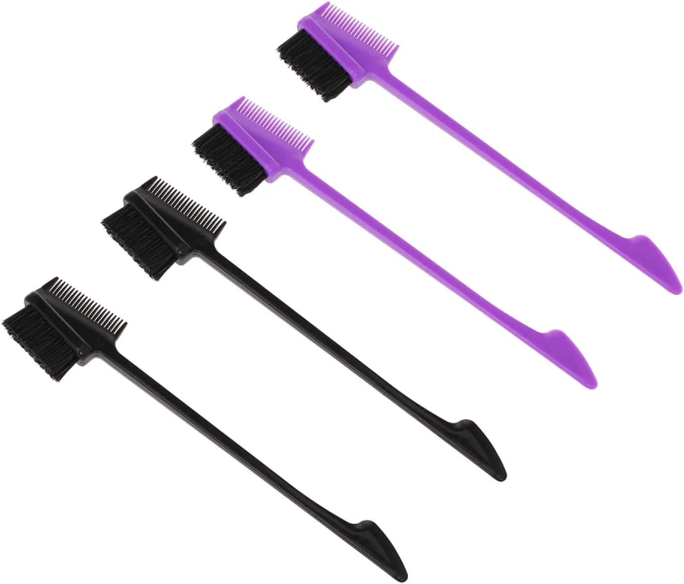 لابیموس 4 عدد برس آرایشی ابرو و شانه مژه دو طرفه قابل حمل برس پودر چشم شانه ابرو ابزار آرایشی زیبایی برای استفاده روزانه و مسافرت لابیموس 4 عدد برس آرایشی ابرو و شانه مژه دو طرفه قابل حمل برس پودر چشم شانه ابرو ابزار آرایشی زیبایی برای استفاده روزانه و مسافرت
