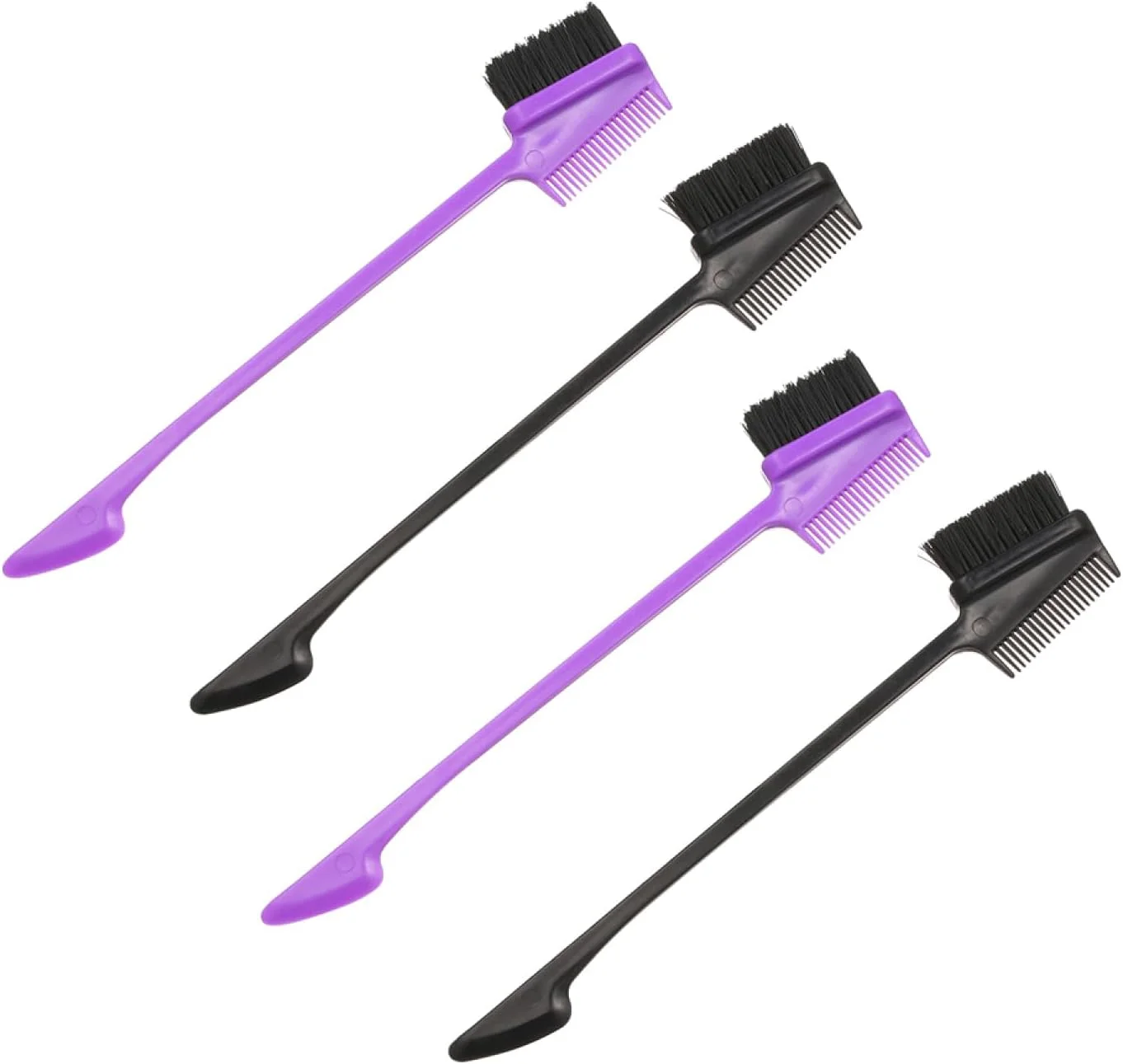 لابیموس 4 عدد برس آرایشی ابرو و شانه مژه دو طرفه قابل حمل برس پودر چشم شانه ابرو ابزار آرایشی زیبایی برای استفاده روزانه و مسافرت لابیموس 4 عدد برس آرایشی ابرو و شانه مژه دو طرفه قابل حمل برس پودر چشم شانه ابرو ابزار آرایشی زیبایی برای استفاده روزانه و مسافرت