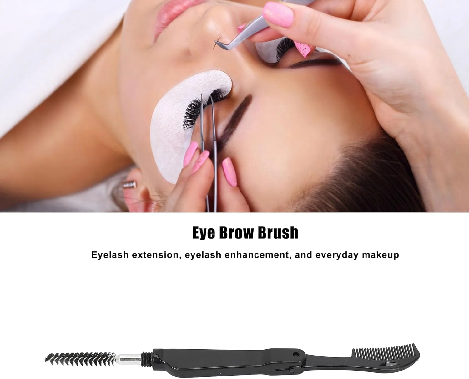 شانه مژه، برس مژه، شانه برس مژه مینی 2 کاره 10 عددی، شانه مژه قابل حمل و استفاده مجدد، ابزار آرایش ابرو (مشکی) شانه مژه، برس مژه، شانه برس مژه مینی 2 کاره 10 عددی، شانه مژه قابل حمل و استفاده مجدد، ابزار آرایش ابرو (مشکی)