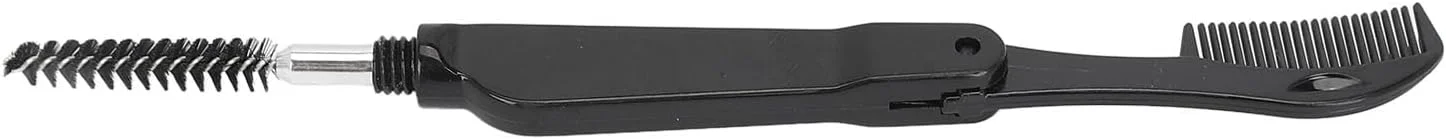 شانه مژه، برس مژه، شانه برس مژه مینی 2 کاره 10 عددی، شانه مژه قابل حمل و استفاده مجدد، ابزار آرایش ابرو (مشکی) شانه مژه، برس مژه، شانه برس مژه مینی 2 کاره 10 عددی، شانه مژه قابل حمل و استفاده مجدد، ابزار آرایش ابرو (مشکی)