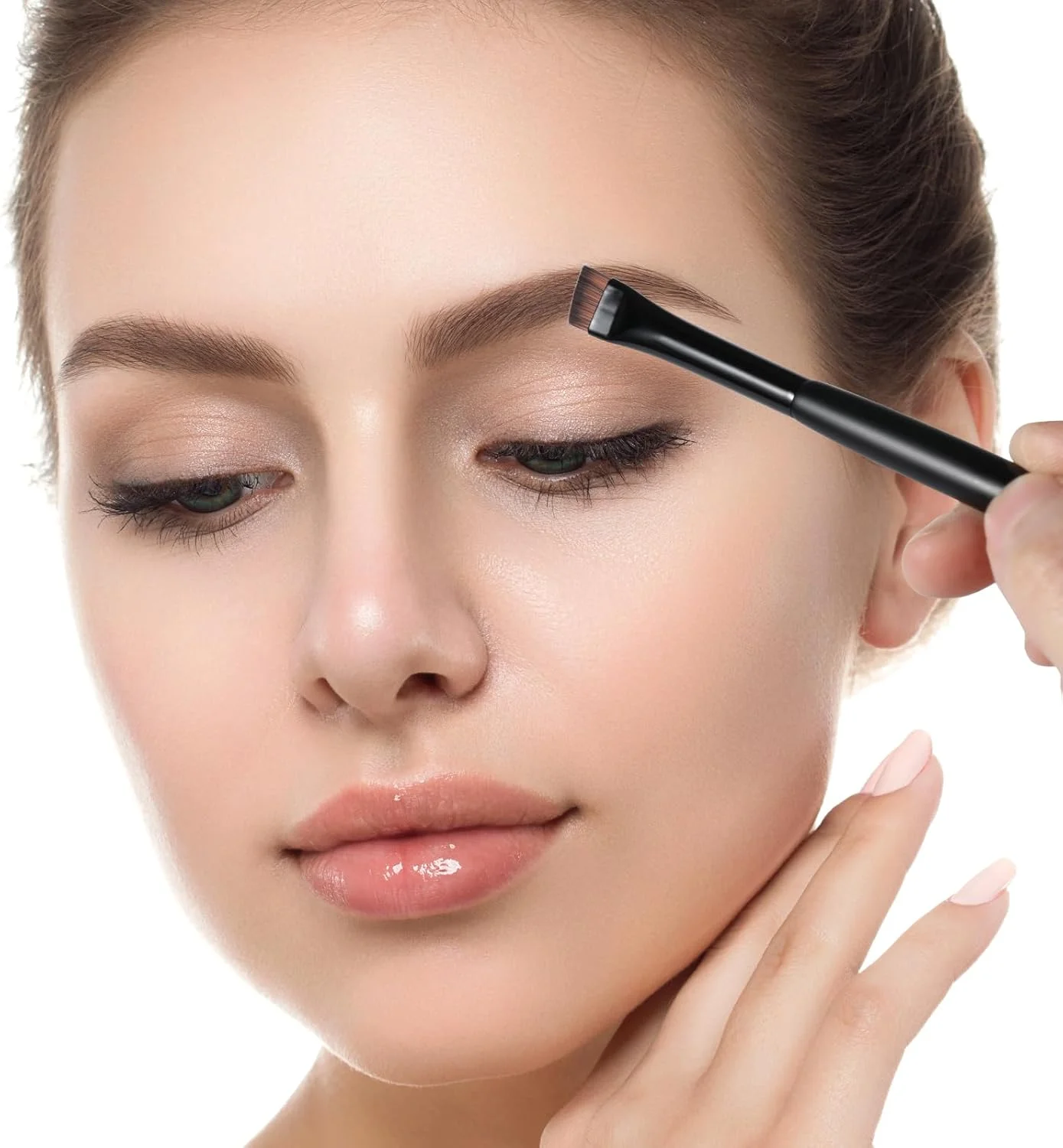 براش ابرو برای ابروهای مرتب - براش زاویه دار حرفه ای و برس اسپولی برای استفاده دقیق، ترکیب و شکل دادن به مداد ابرو، پودر و ژل - ایده آل برای ظاهر ابروهای طبیعی یا مشخص براش ابرو برای ابروهای مرتب - براش زاویه دار حرفه ای و برس اسپولی برای استفاده دقیق، ترکیب و شکل دادن به مداد ابرو، پودر و ژل - ایده آل برای ظاهر ابروهای طبیعی یا مشخص