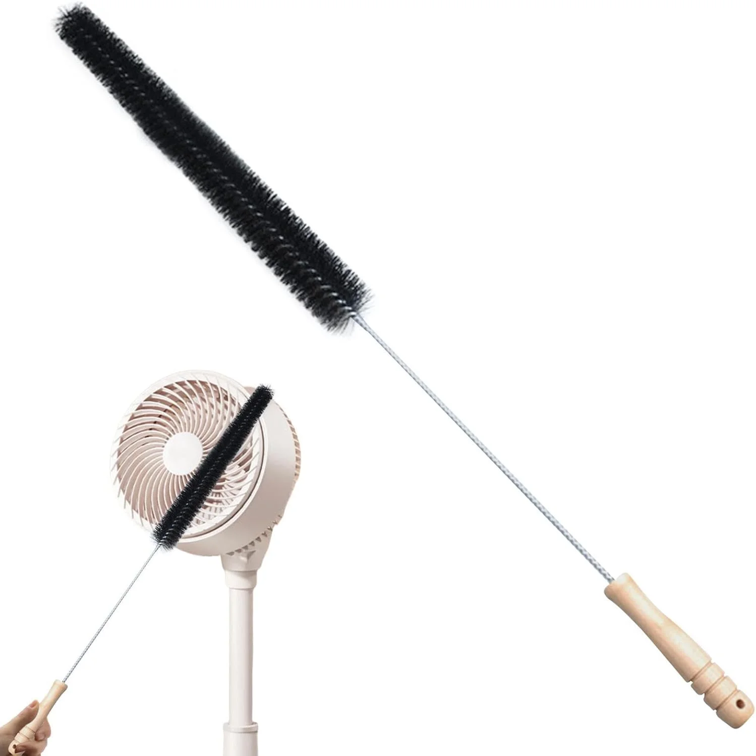 برس تمیز کننده دریچه پرز خشک کن | برس تمیز کننده پرز یخچال | برس قابل حمل ماشین لباسشویی خشک کن، اسکرابر تمیز کننده برای خشک کن لباس، رادیاتورها