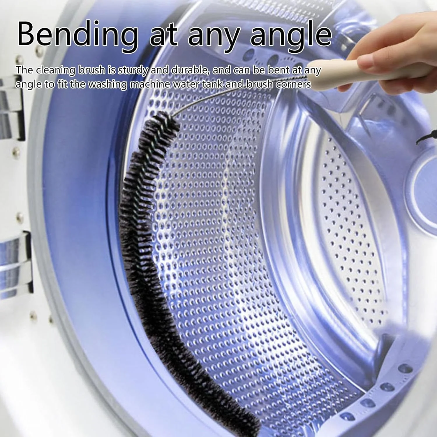 برس تمیز کننده دریچه پرز خشک کن | برس تمیز کننده پرز یخچال | برس قابل حمل ماشین لباسشویی خشک کن، اسکرابر تمیز کننده برای خشک کن لباس، رادیاتورها