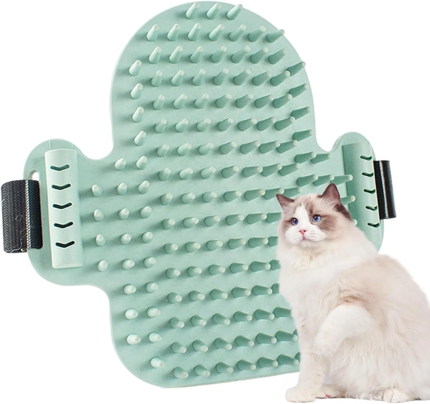 برس ماساژ گربه مدل گوشه ای | شانه و اسکرچر گوشه ای حیوانات خانگی | ابزار ماساژ خودکار برس دیواری، شانه ماساژ گربه با گیاه گربه ای برای گربه ها و سگ های کوچک و متوسط