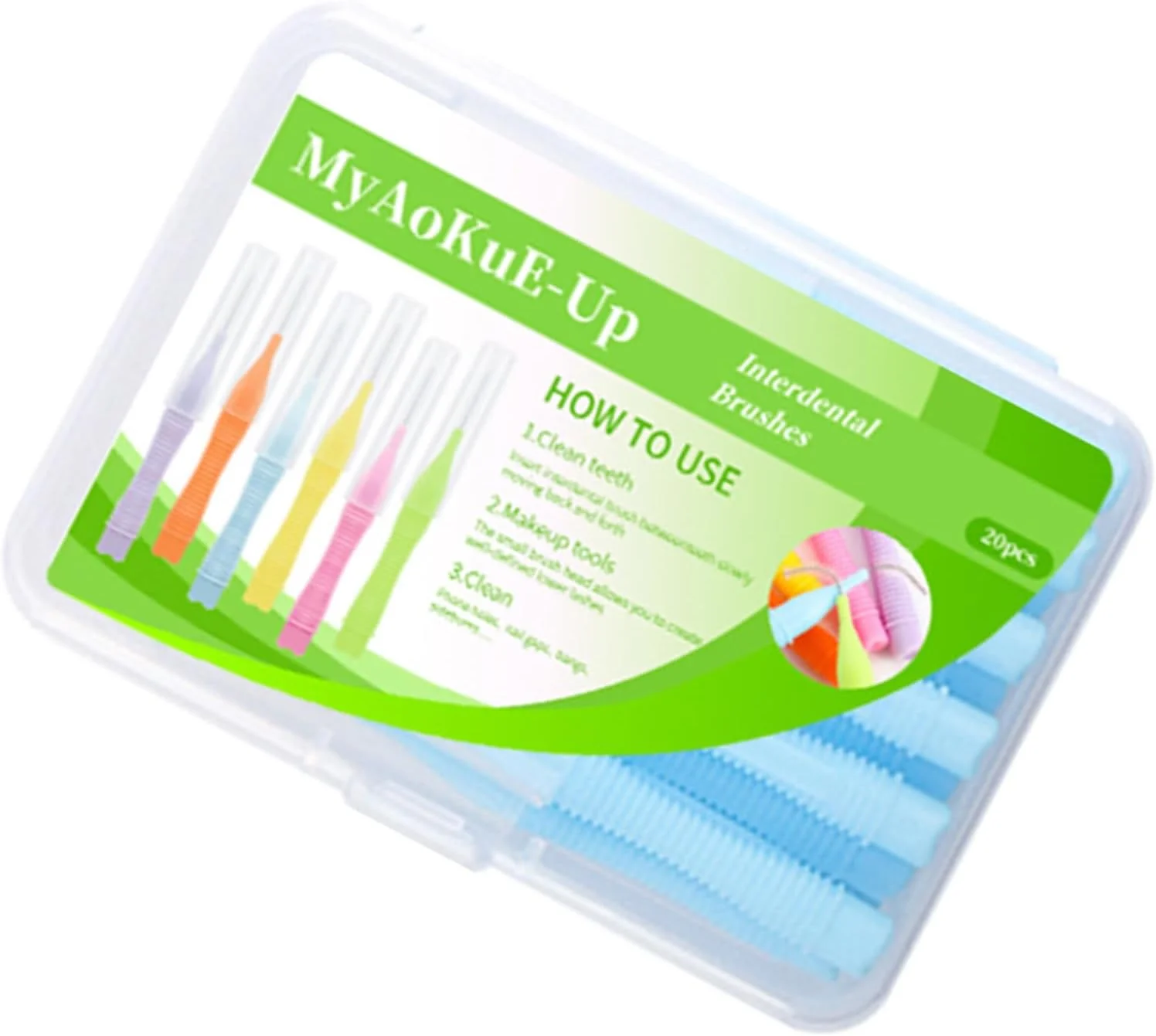 برس لمینت ابرو، شانه مژه میکروسکوپی چند منظوره برای ابزارهای اکستنشن مژه و ابرو، برس ابرو با درپوش