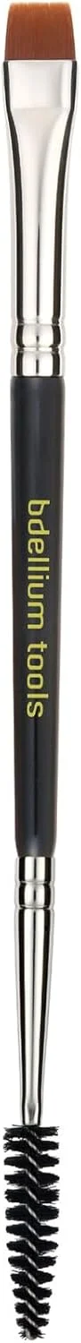 براش آرایشی حرفه ای Bdellium Tools - سری Maestro 724 دو سر، تخت و برس ابرو - با الیاف مصنوعی کاملا گیاهی، برای حالت دادن و مشخص کردن مژه ها و ابروها (مشکی، 1 عدد) براش آرایشی حرفه ای Bdellium Tools - سری Maestro 724 دو سر، تخت و برس ابرو - با الیاف مصنوعی کاملا گیاهی، برای حالت دادن و مشخص کردن مژه ها و ابروها (مشکی، 1 عدد)