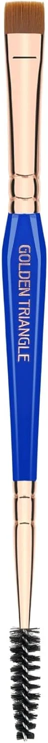 براش آرایشی حرفه ای Bdellium Tools - مثلث طلایی 724 دو طرفه تخت/اسپولی - با الیاف مصنوعی کاملا گیاهی، برای حالت دادن و مشخص کردن مژه ها و ابروها (آبی، 1 عدد) براش آرایشی حرفه ای Bdellium Tools - مثلث طلایی 724 دو طرفه تخت/اسپولی - با الیاف مصنوعی کاملا گیاهی، برای حالت دادن و مشخص کردن مژه ها و ابروها (آبی، 1 عدد)