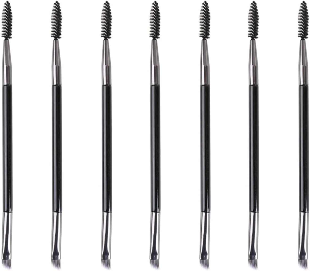 ست 7 عددی برس خط چشم زاویه دار، برس ابرو زاویه دار، ابزار سایه چشم، برس اسپولی، برس رنگ ابرو برای ترکیب، مشخص کردن، پخش کردن و سایه زدن ست 7 عددی برس خط چشم زاویه دار، برس ابرو زاویه دار، ابزار سایه چشم، برس اسپولی، برس رنگ ابرو برای ترکیب، مشخص کردن، پخش کردن و سایه زدن