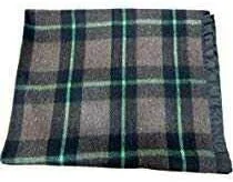 پتوی پشمی خالص لوکس OMAJA HOME مناسب تخت یک نفره برای هتل/مهمانپذیر/بیمارستان، بسته 1 عددی (چند رنگ)