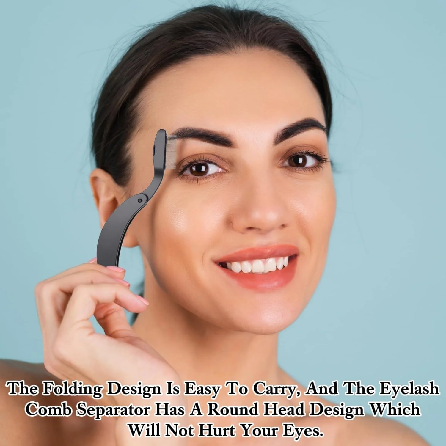 ست برس ابرو و شانه مژه استیل ضد زنگ 4 عددی - ابزار جداکننده مژه تاشو برای زنان، آرایش مژه، فرم دهی ابرو و دقت در آرایش ست برس ابرو و شانه مژه استیل ضد زنگ 4 عددی - ابزار جداکننده مژه تاشو برای زنان، آرایش مژه، فرم دهی ابرو و دقت در آرایش