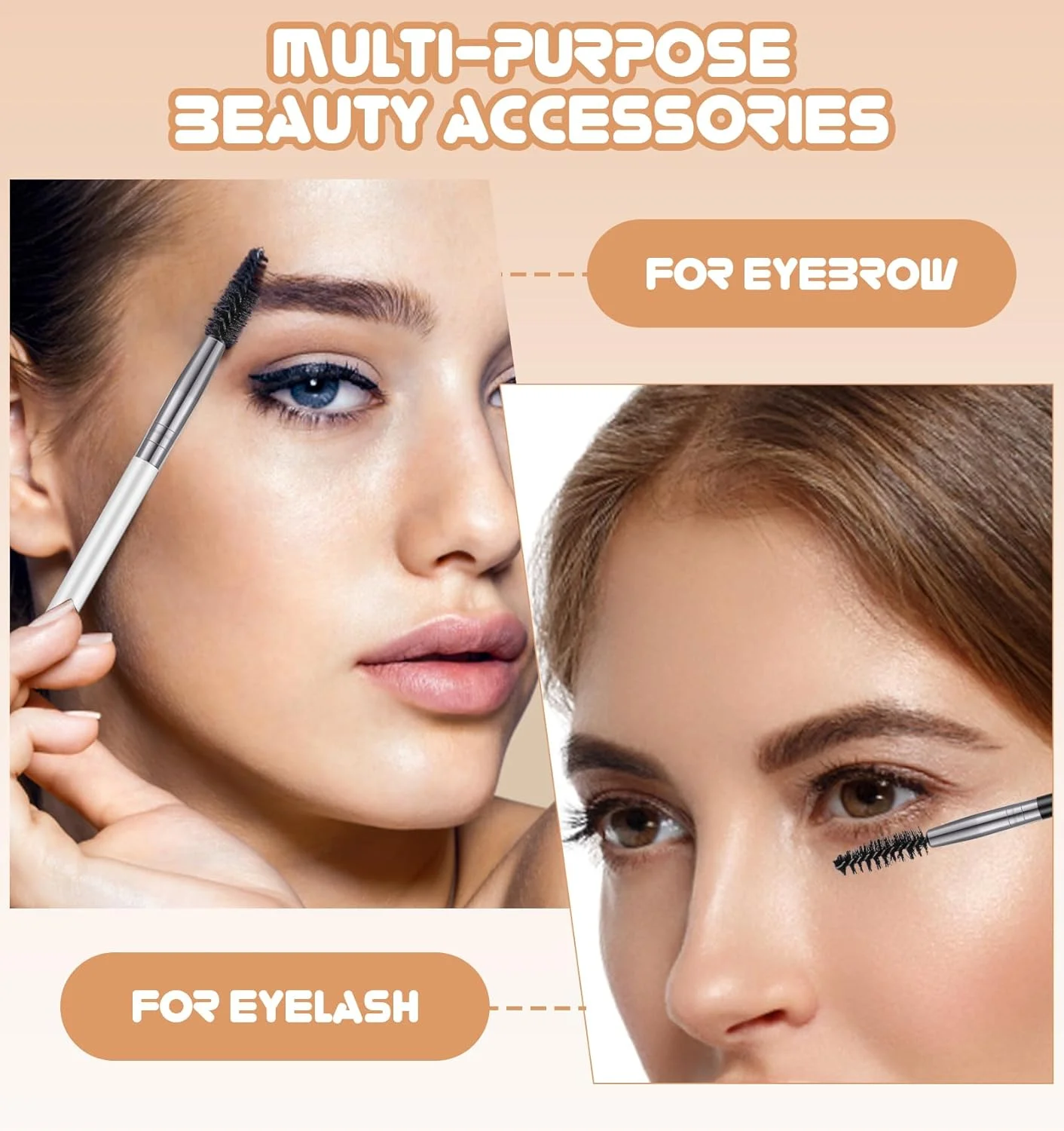 شانه مژه فلزی، بسته 8 عددی ValueBargain، جداکننده مژه 3 سر دوگانه قابل استفاده مجدد، ابزار شکل دهی دقیق، لوازم جانبی زیبایی دقیق برای نظافت شانه مژه فلزی، بسته 8 عددی ValueBargain، جداکننده مژه 3 سر دوگانه قابل استفاده مجدد، ابزار شکل دهی دقیق، لوازم جانبی زیبایی دقیق برای نظافت