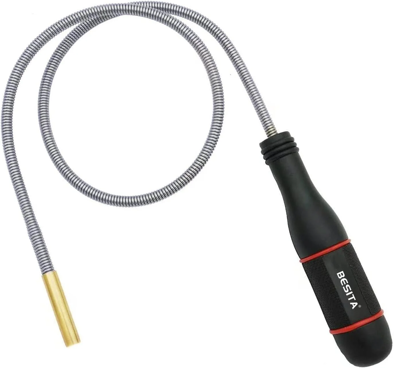 ابزار آهنربایی بردارنده بسیتا - میله انعطاف پذیر 60 سانتی متری برای برداشتن اشیاء از مکان های دور از دسترس مانند لوله های فاضلاب، کلید ماشین، فلش مموری، پیچ و مهره