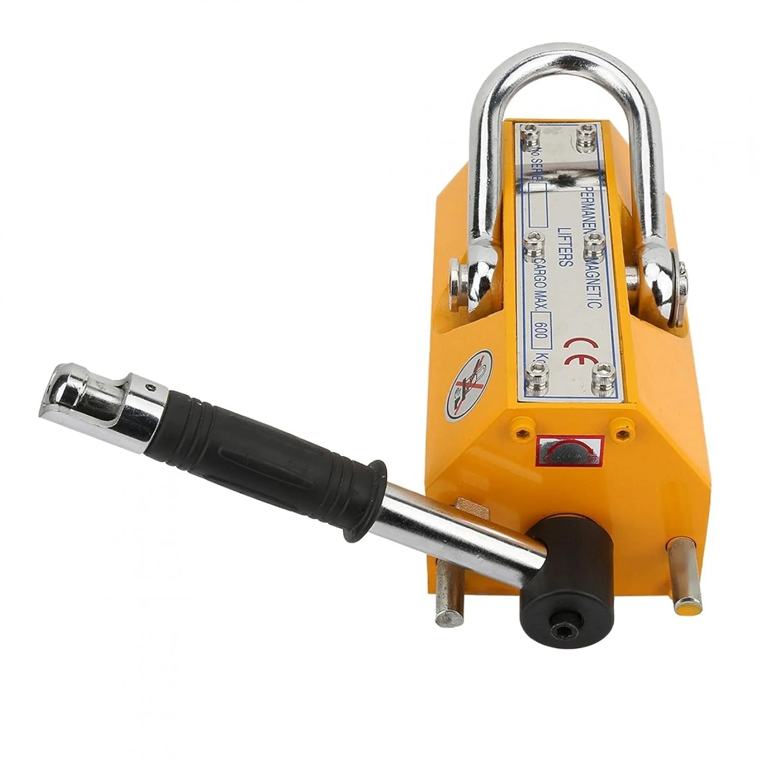 ابزار بالابر مغناطیسی دائمی AJWYSOI با ظرفیت 600 کیلوگرم، مناسب برای کارخانه‌ها، صنایع حمل و نقل و ترمینال‌ها