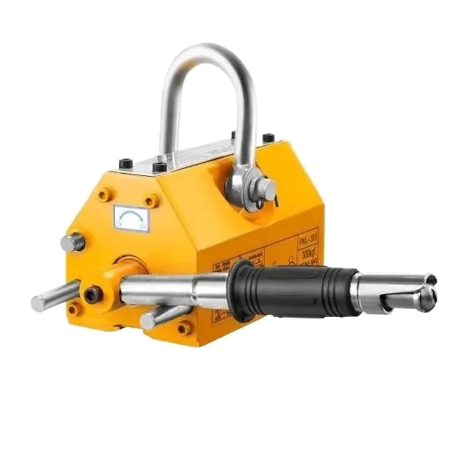 بالابر مغناطیسی دائمی با ظرفیت کشش 100 کیلوگرم تا 2000 کیلوگرم و ضریب ایمنی 2.5، آهنربای بالابر فولادی