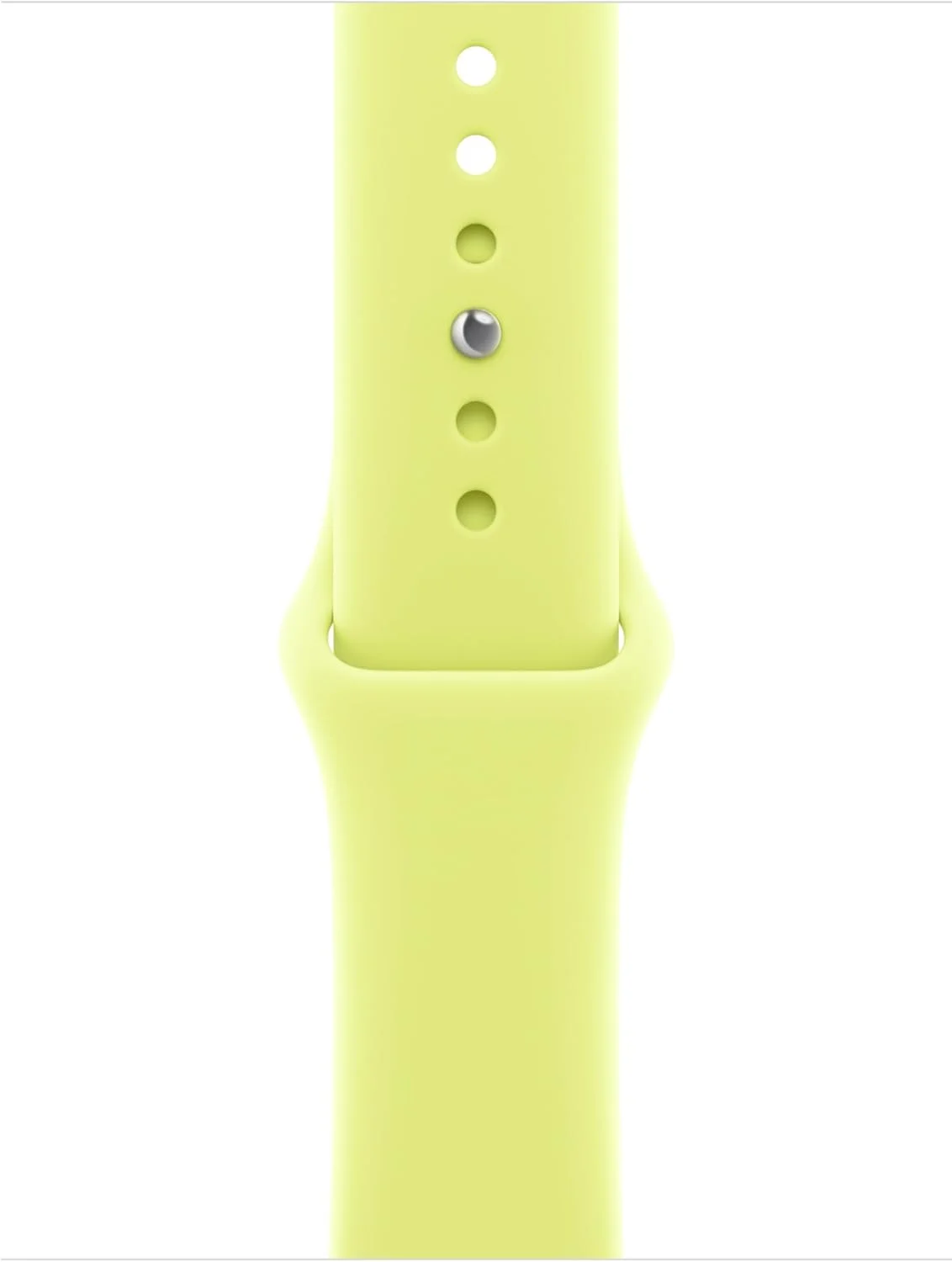 بند ساعت اپل - بند ورزشی - ۴۰ میلی‌متری - زرد نئونی - سایز M/L