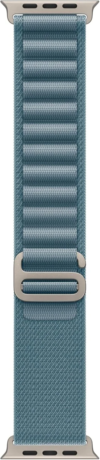 بند ساعت اپل - آلپاین لوپ - 49 میلی‌متری - آبی روشن - کوچک