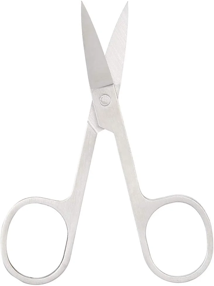 قیچی استیل ضد زنگ برای اصلاح مژه، ابرو و ریش قیچی استیل ضد زنگ برای اصلاح مژه، ابرو و ریش