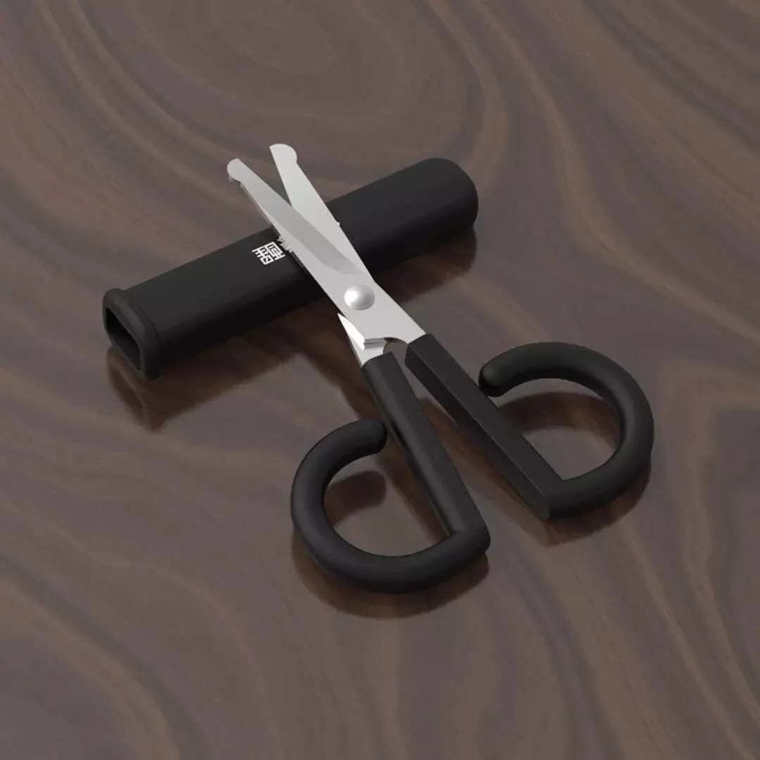 قیچی موزن بینی استیل ضد زنگ با تیغه گرد، قیچی ویبرساک برای ابرو، مژه مصنوعی، ناخنک با درپوش گرد و غبار قیچی موزن بینی استیل ضد زنگ با تیغه گرد، قیچی ویبرساک برای ابرو، مژه مصنوعی، ناخنک با درپوش گرد و غبار