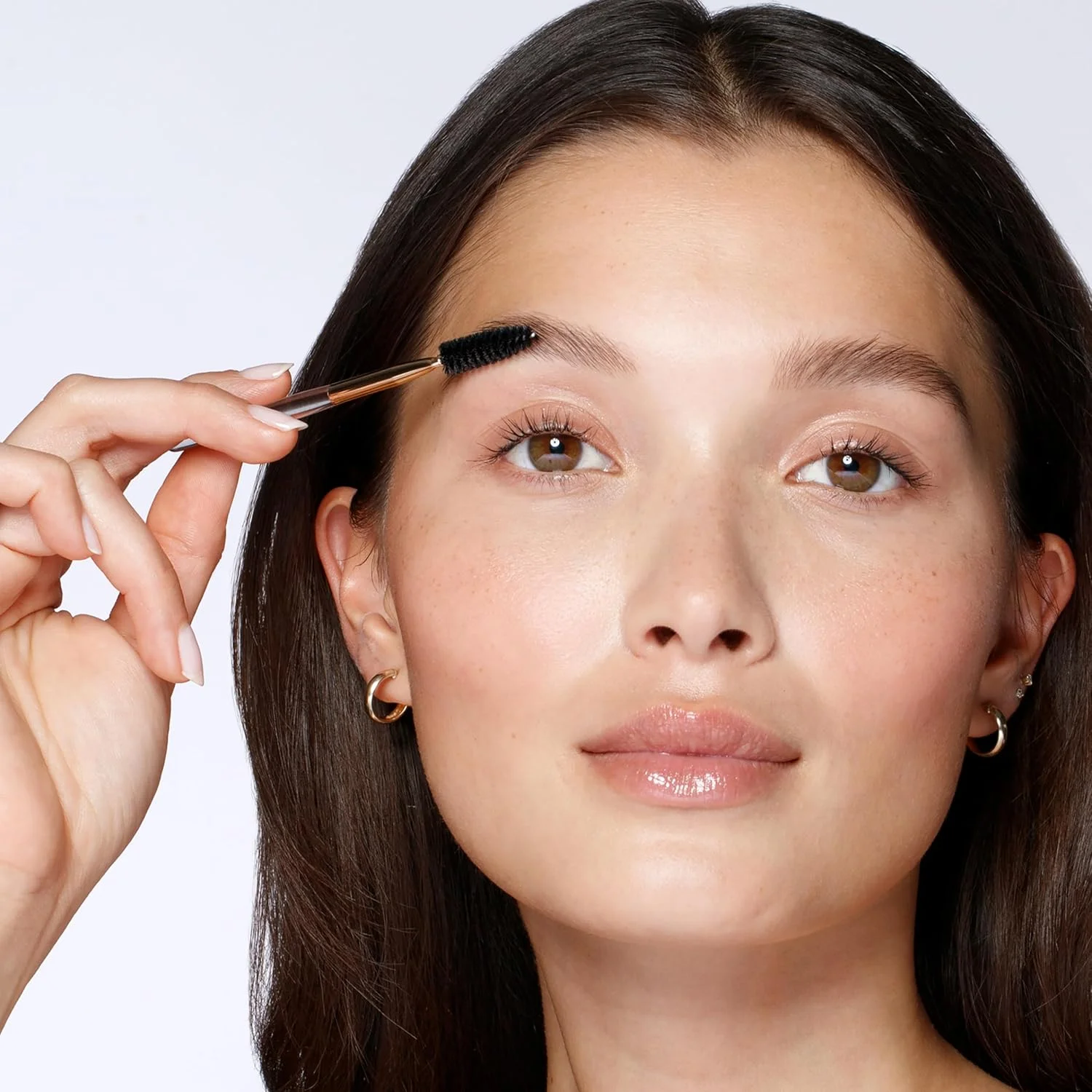 قیچی و برس حالت دهنده ابرو، قیچی اصلاح ابرو استیل ضد زنگ برای زنان و مردان (نقره ای) قیچی و برس حالت دهنده ابرو، قیچی اصلاح ابرو استیل ضد زنگ برای زنان و مردان (نقره ای)