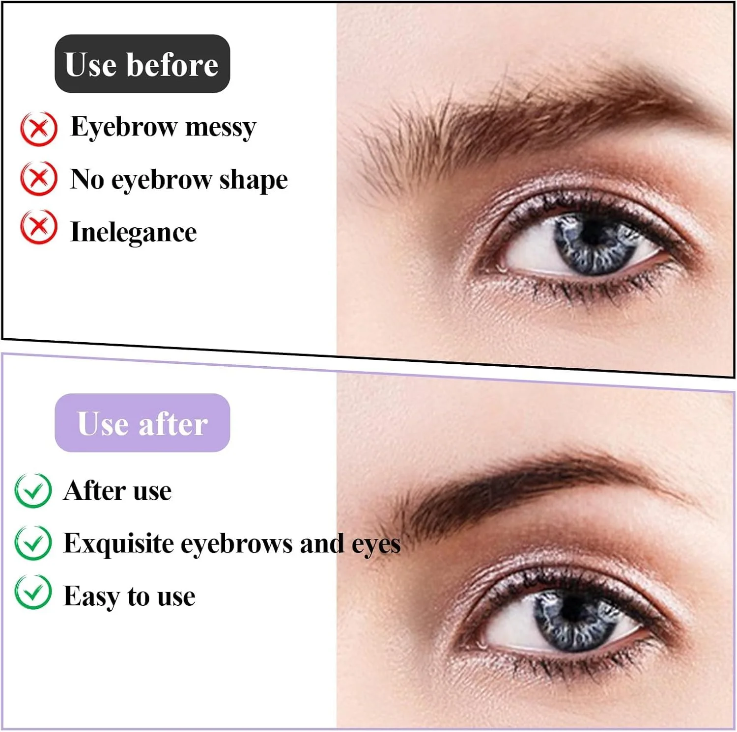 قیچی ابرو شانه دار 4 عددی، موزن ابرو حرفه ای و دقیق، قابل حمل، ضد لغزش، استیل ضد زنگ قیچی ابرو شانه دار 4 عددی، موزن ابرو حرفه ای و دقیق، قابل حمل، ضد لغزش، استیل ضد زنگ