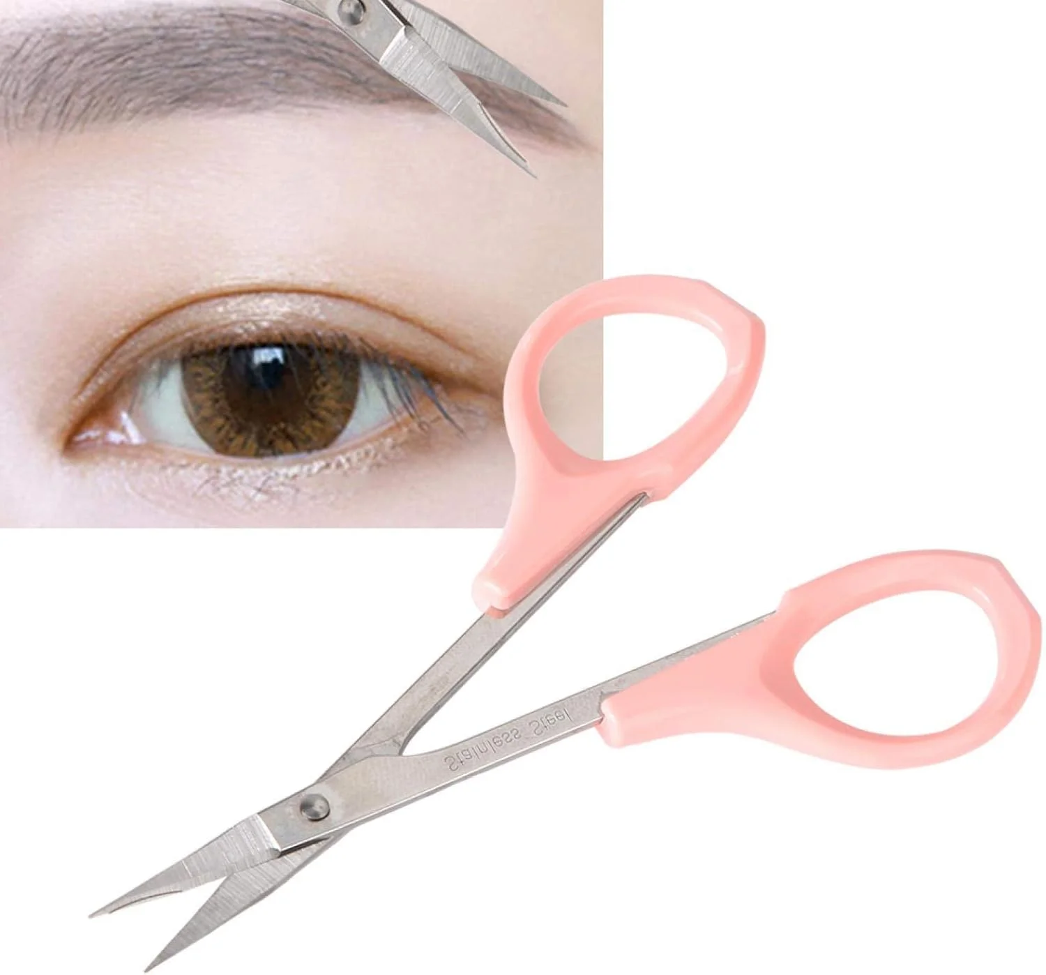 قیچی کاردستی خمیده 2 عددی، قیچی کوچک 4 اینچی، قیچی ابرو استیل ضد زنگ مدل T برای اکستنشن مژه و ابرو، موهای صورت و بینی قیچی کاردستی خمیده 2 عددی، قیچی کوچک 4 اینچی، قیچی ابرو استیل ضد زنگ مدل T برای اکستنشن مژه و ابرو، موهای صورت و بینی