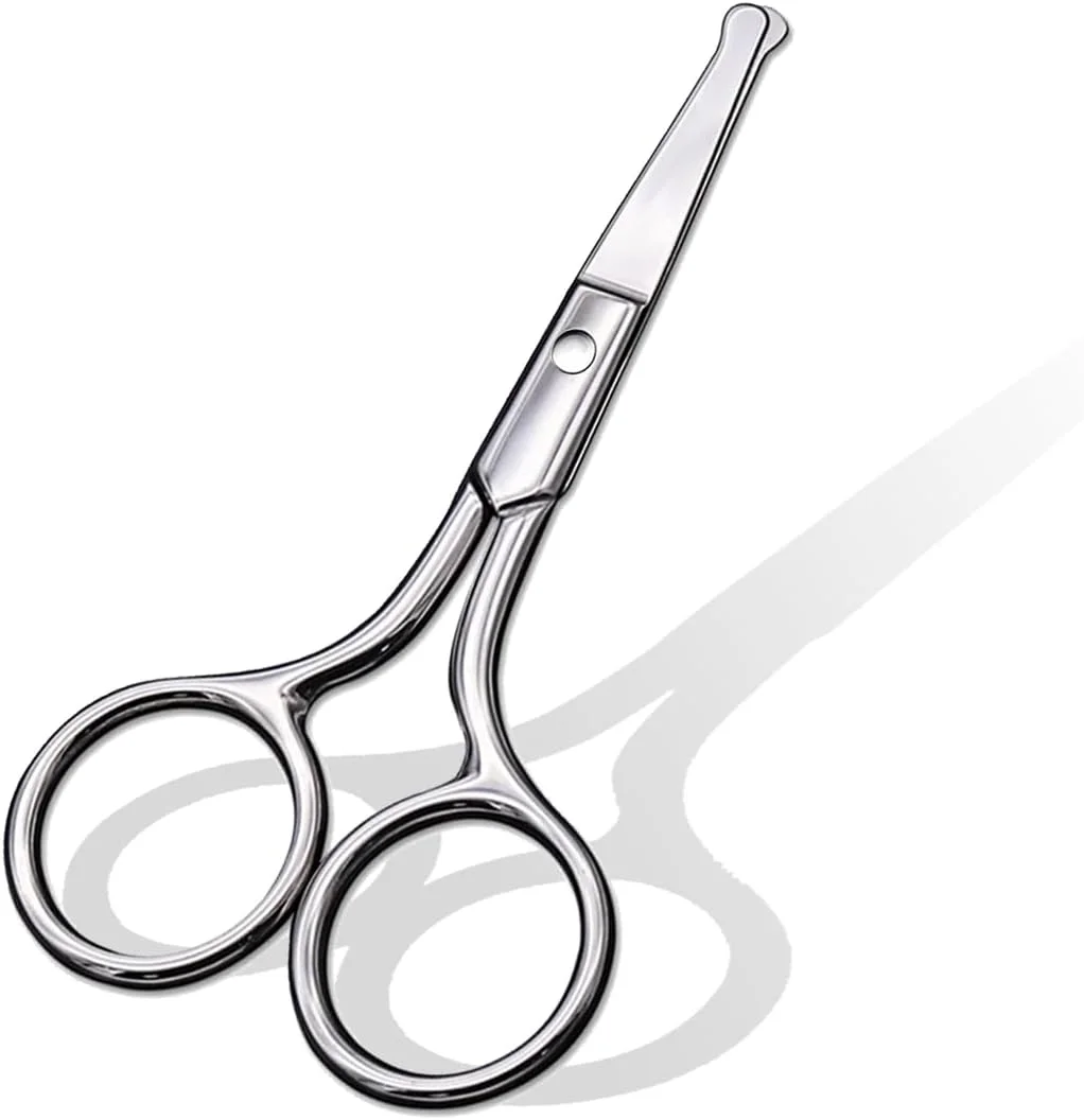 قیچی ابرو حرفه ای و دقیق به همراه شانه، دسته ضد لغزش و ابزار اصلاح مو برای آقایان و بانوان - قیچی اصلاح ابرو برای ابروهای خوش فرم (2 عدد) قیچی ابرو حرفه ای و دقیق به همراه شانه، دسته ضد لغزش و ابزار اصلاح مو برای آقایان و بانوان - قیچی اصلاح ابرو برای ابروهای خوش فرم (2 عدد)