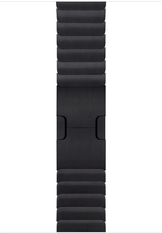 بند اپل واچ - دستبندی فلزی - ۴۲ میلی‌متری - مشکی فضایی - سایز One Size