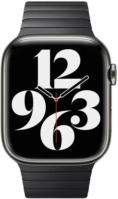 بند اپل واچ - دستبندی فلزی - ۴۲ میلی‌متری - مشکی فضایی - سایز One Size