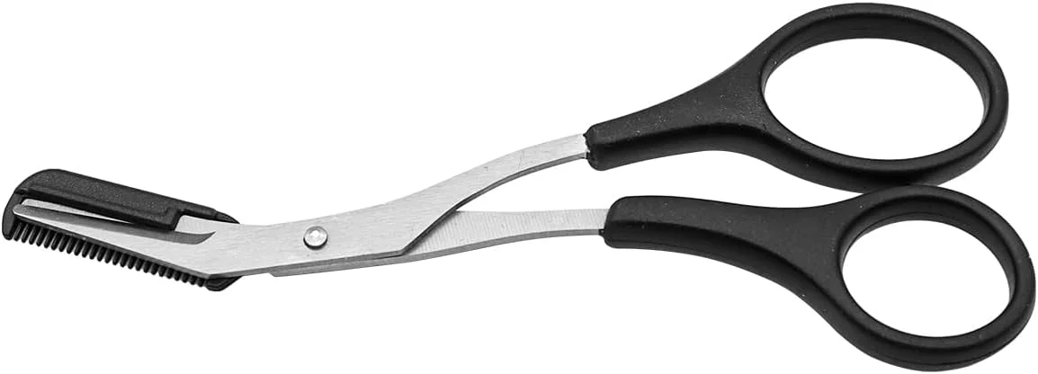 قیچی ابرو Nicear به همراه شانه، موزن، قیچی، مژه، شانه ابرو برای آقایان و بانوان، بسته 2 عددی قیچی ابرو Nicear به همراه شانه، موزن، قیچی، مژه، شانه ابرو برای آقایان و بانوان، بسته 2 عددی