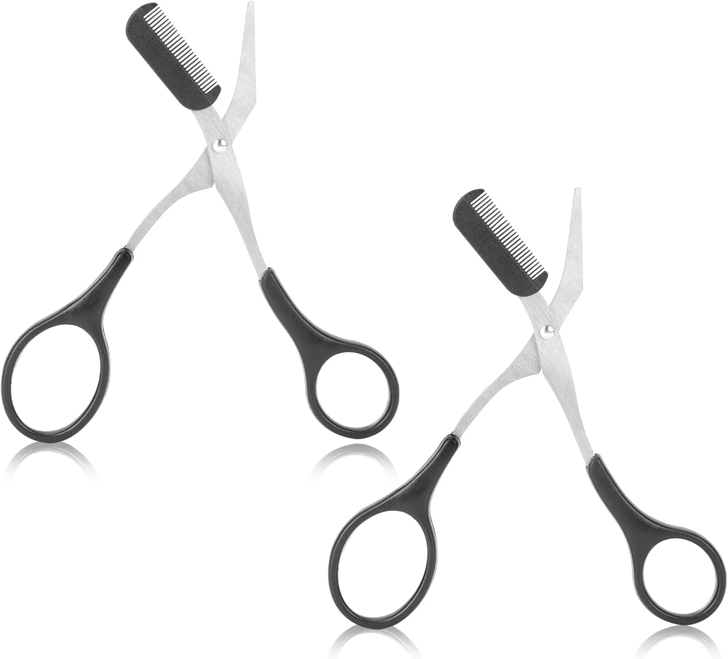 قیچی ابرو پاپوریچ همراه با شانه، قیچی اصلاح ابرو دقیق و حرفه ای، قیچی پیرایش ابرو، با شانه و دسته های ضد لغزش، قیچی ابرو برای اصلاح موهای زائد، مناسب برای آقایان و بانوان (مشکی) قیچی ابرو پاپوریچ همراه با شانه، قیچی اصلاح ابرو دقیق و حرفه ای، قیچی پیرایش ابرو، با شانه و دسته های ضد لغزش، قیچی ابرو برای اصلاح موهای زائد، مناسب برای آقایان و بانوان (مشکی)