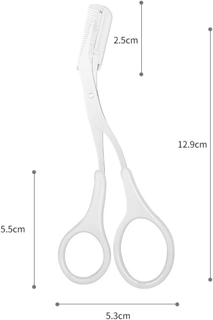 قیچی ابرو Nicear به همراه شانه، موزن، قیچی، مژه، شانه ابرو برای آقایان و بانوان، بسته 2 عددی قیچی ابرو Nicear به همراه شانه، موزن، قیچی، مژه، شانه ابرو برای آقایان و بانوان، بسته 2 عددی