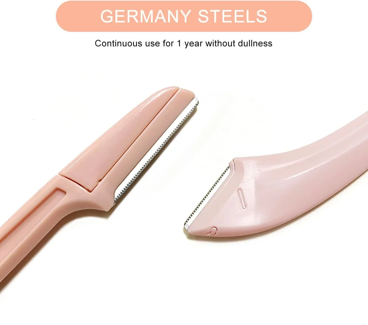 ست قیچی ابرو 3 تکه Oasisgalore صورتی با شانه - کیت اصلاح حرفه ای برای خانم ها - تریمر تاشو، قیچی ابرو و چاقوی خراش ابرو ست قیچی ابرو 3 تکه Oasisgalore صورتی با شانه - کیت اصلاح حرفه ای برای خانم ها - تریمر تاشو، قیچی ابرو و چاقوی خراش ابرو