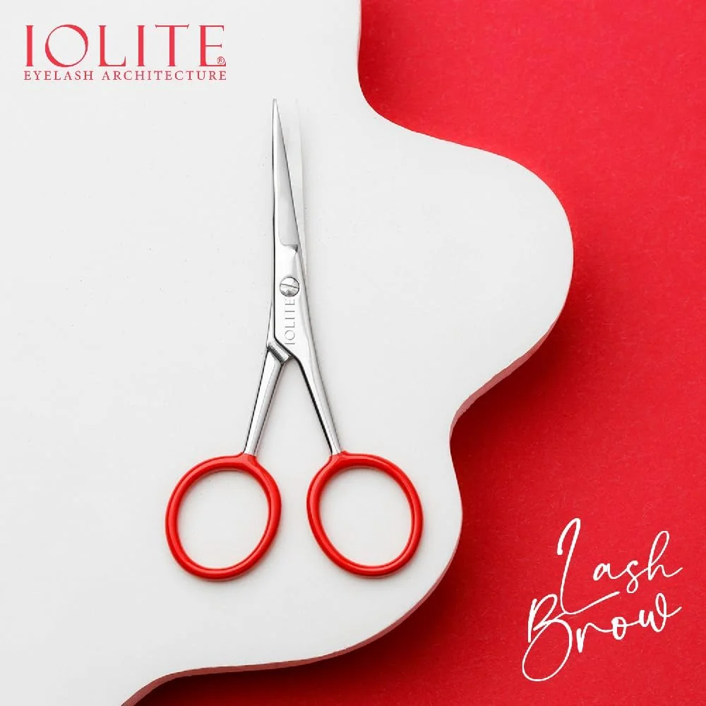 قیچی حرفه ای مژه و ابرو آیولیت – مدل Expert 30 | قیچی پیرایش دقیق استیل ضد زنگ برای اکستنشن مژه، ابرو، موهای صورت و استفاده در سالن – تیغه 32 میلی متری – فوق العاده تیز و ارگونومیک قیچی حرفه ای مژه و ابرو آیولیت – مدل Expert 30 | قیچی پیرایش دقیق استیل ضد زنگ برای اکستنشن مژه، ابرو، موهای صورت و استفاده در سالن – تیغه 32 میلی متری – فوق العاده تیز و ارگونومیک