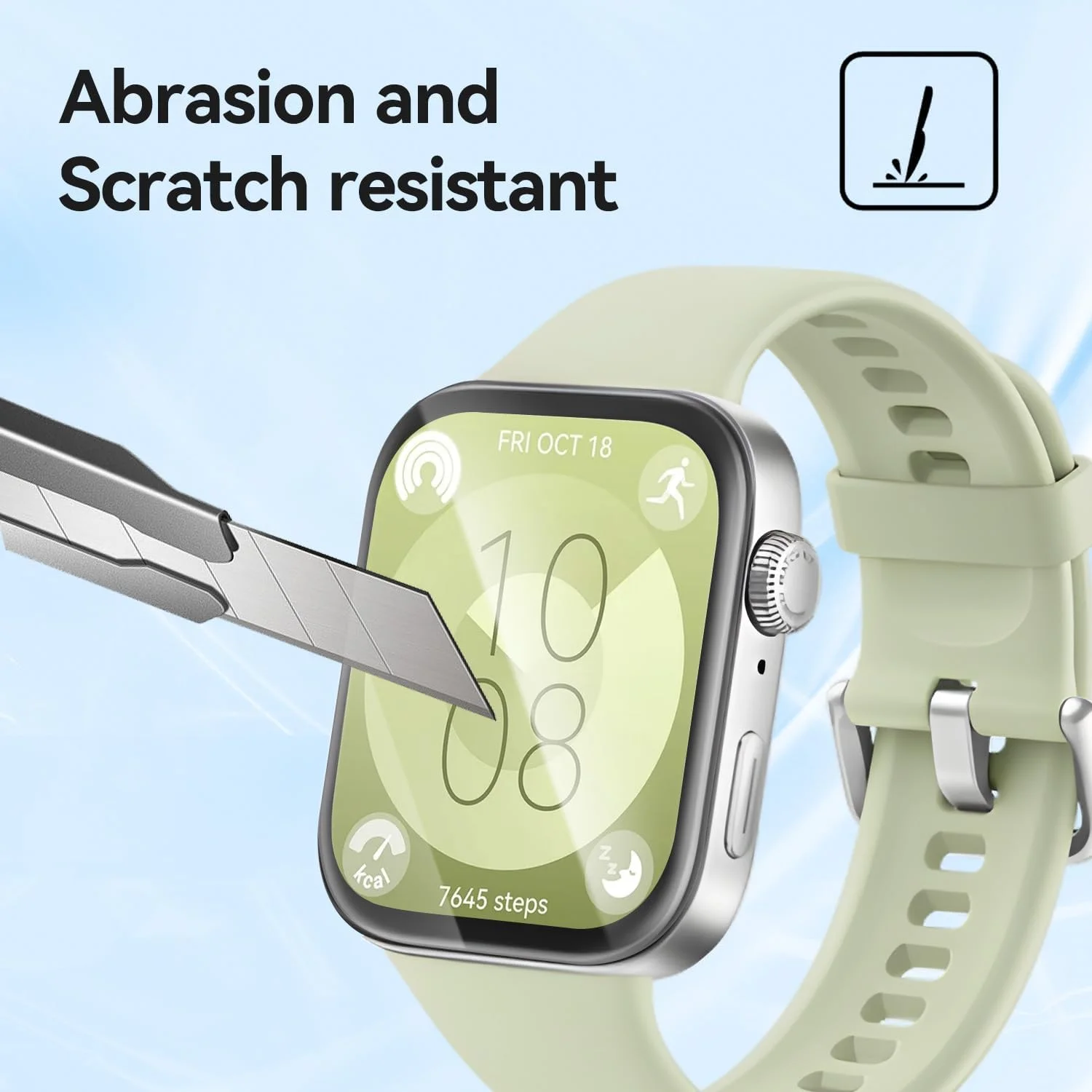 محافظ صفحه نمایش هیدروژل فوق العاده با کیفیت بالا T Tersely بسته 3 عددی برای HUAWEI Watch Fit 3 - محافظ صفحه نمایش TPU انعطاف پذیر و نشکن با حساسیت بالا و نصب بدون حباب - غیر شیشه ای محافظ صفحه نمایش هیدروژل فوق العاده با کیفیت بالا T Tersely بسته 3 عددی برای HUAWEI Watch Fit 3 - محافظ صفحه نمایش TPU انعطاف پذیر و نشکن با حساسیت بالا و نصب بدون حباب - غیر شیشه ای