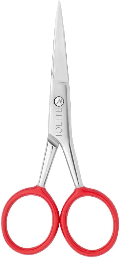 قیچی حرفه ای مژه و ابرو آیولیت – مدل Expert 30 | قیچی پیرایش دقیق استیل ضد زنگ برای اکستنشن مژه، ابرو، موهای صورت و استفاده در سالن – تیغه 32 میلی متری – فوق العاده تیز و ارگونومیک قیچی حرفه ای مژه و ابرو آیولیت – مدل Expert 30 | قیچی پیرایش دقیق استیل ضد زنگ برای اکستنشن مژه، ابرو، موهای صورت و استفاده در سالن – تیغه 32 میلی متری – فوق العاده تیز و ارگونومیک