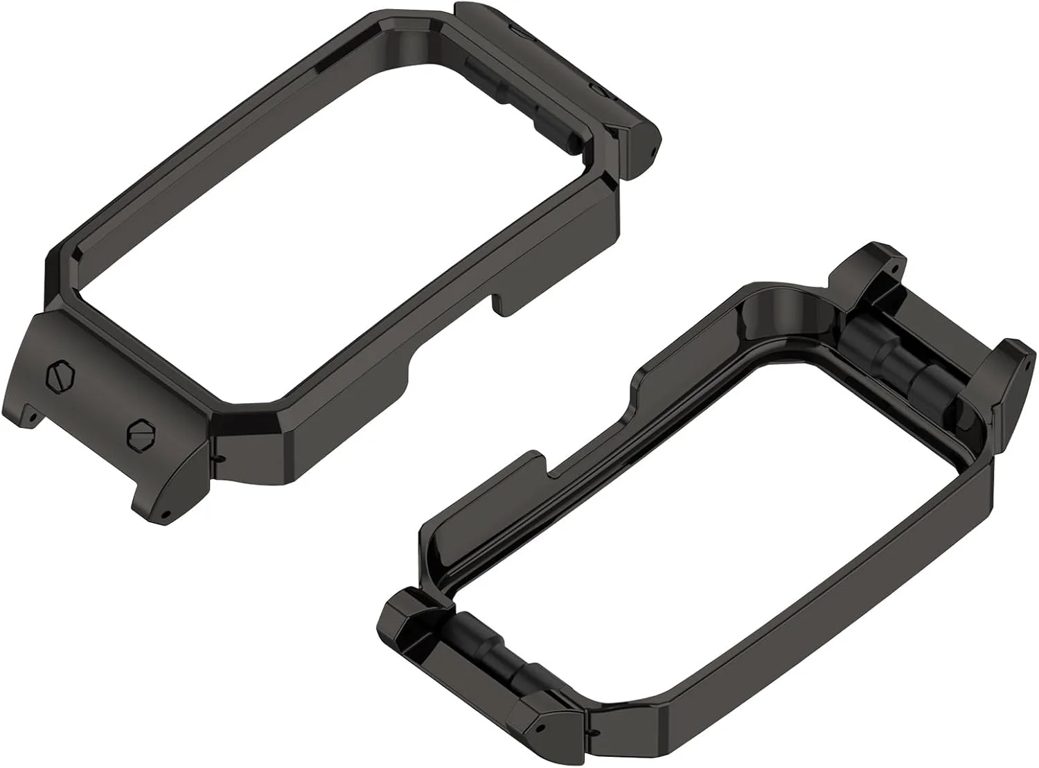 محافظ صفحه نمایش، قاب محافظ فولادی سخت، لوازم جانبی قاب ضربه گیر محافظ برای ساعت هوشمند بند 10 9 8