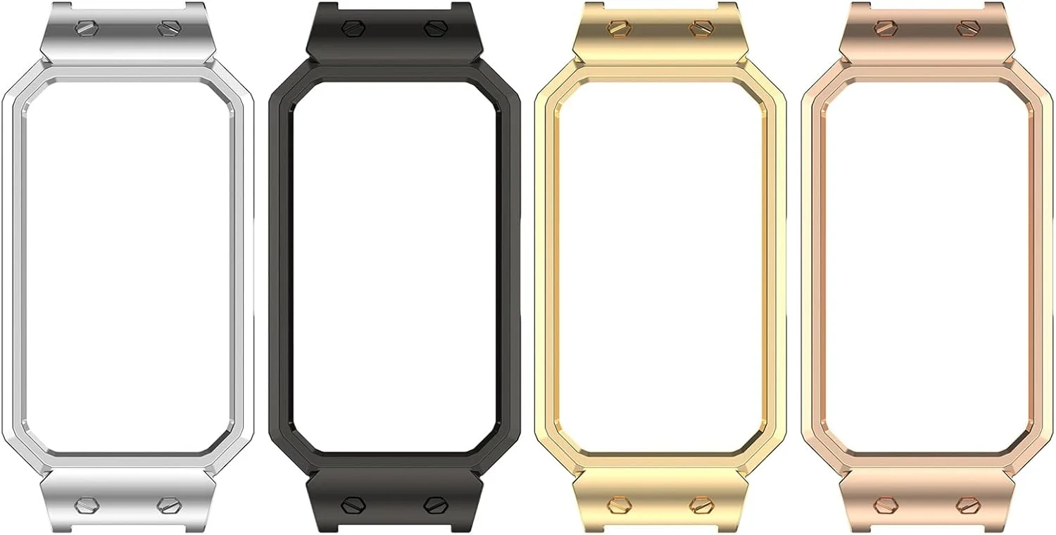 محافظ صفحه نمایش، قاب محافظ فولادی سخت، لوازم جانبی قاب ضربه گیر محافظ برای ساعت هوشمند بند 10 9 8