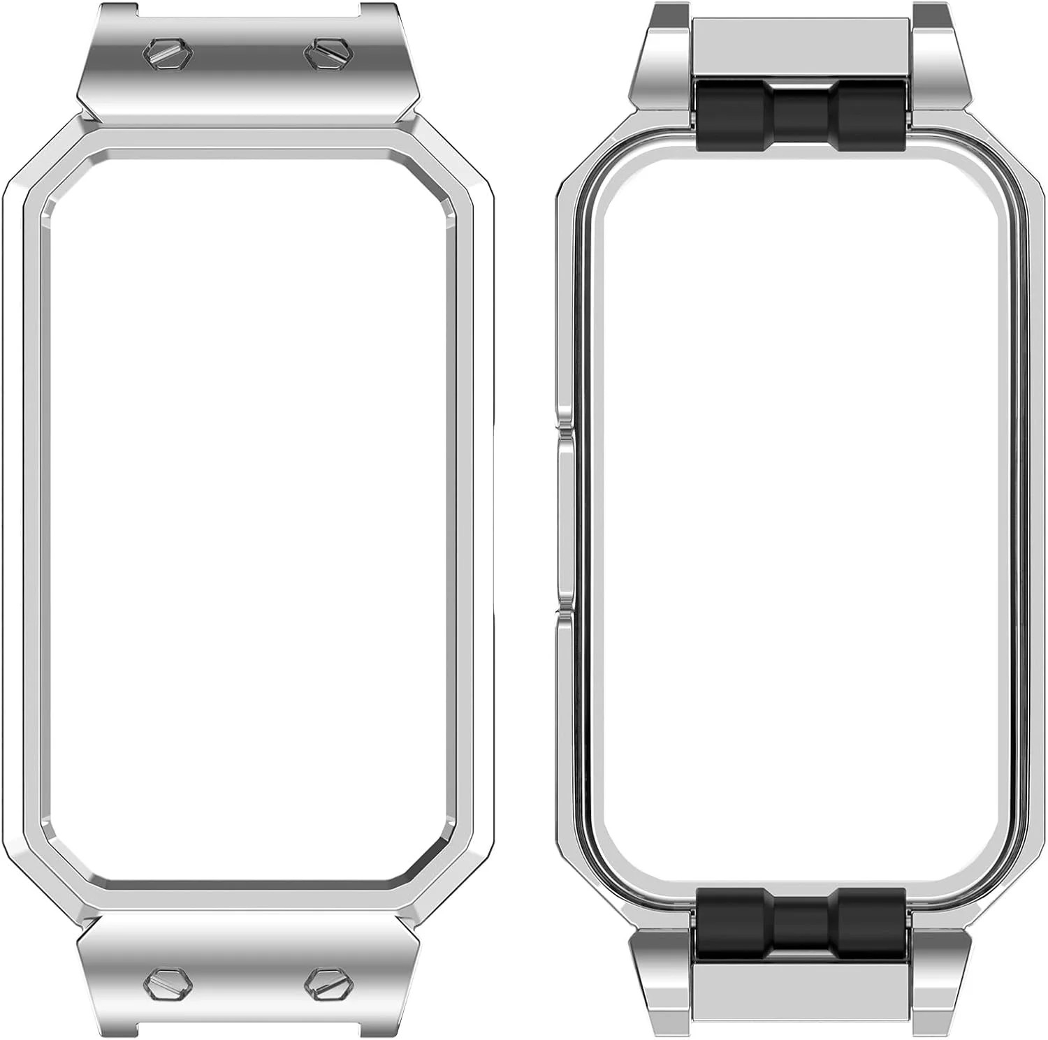 محافظ صفحه نمایش، قاب محافظ فولادی سخت، لوازم جانبی قاب ضربه گیر محافظ برای ساعت هوشمند بند 10 9 8