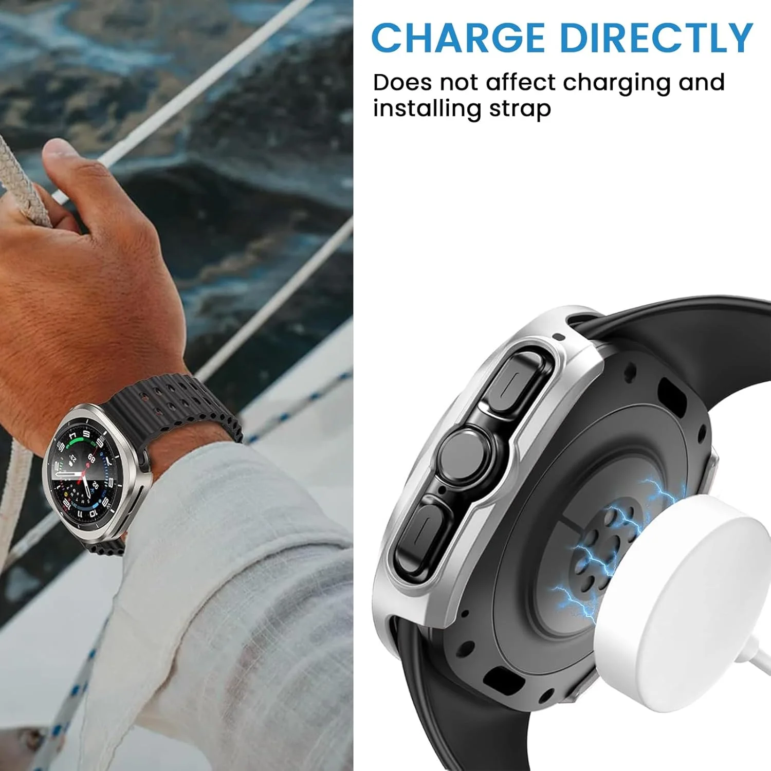 محافظ صفحه نمایش 6+6 عددی برای لوازم جانبی ساعت هوشمند سامسونگ گلکسی واچ 7 اولترا 47 میلیمتری، بامپر PC سخت/فیلم محافظ شیشهای ضد مه HD، مجموعه روکش محافظ صفحه نمایش گلکسی واچ 7 اولترا مناسب برای خانمها و آقایان محافظ صفحه نمایش 6+6 عددی برای لوازم جانبی ساعت هوشمند سامسونگ گلکسی واچ 7 اولترا 47 میلیمتری، بامپر PC سخت/فیلم محافظ شیشهای ضد مه HD، مجموعه روکش محافظ صفحه نمایش گلکسی واچ 7 اولترا مناسب برای خانمها و آقایان